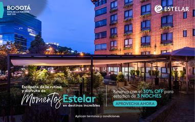 DESESTRÉSATE  30% OFF Hotel ESTELAR La Fontana Bogotá